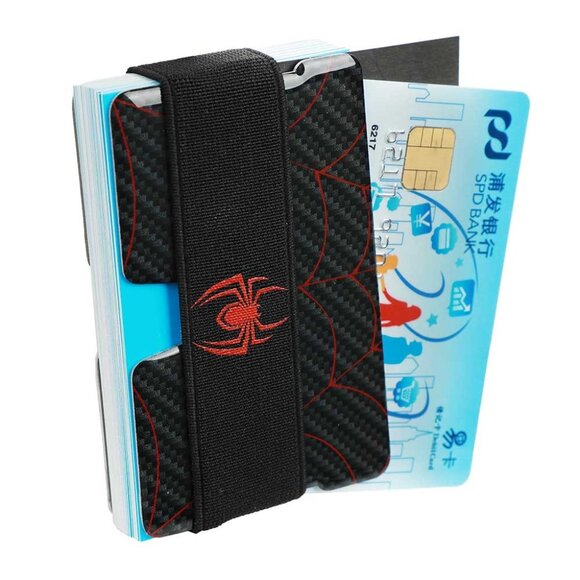 Marvel Spider-Man Miles Morales Slim Minimalist Card Wallet - Picture 1 of 7